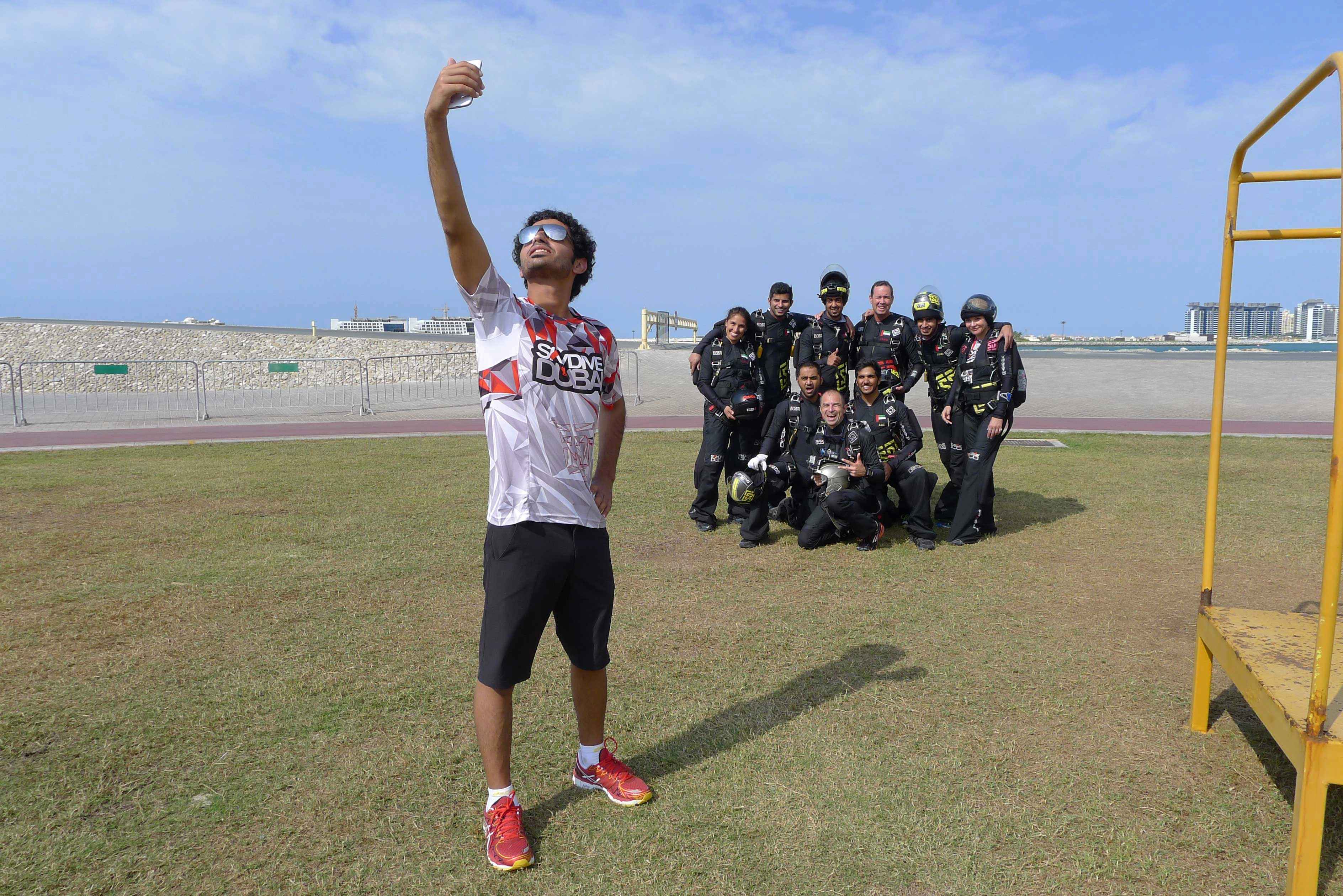 Ali takes a Selfie with Dubai 8way