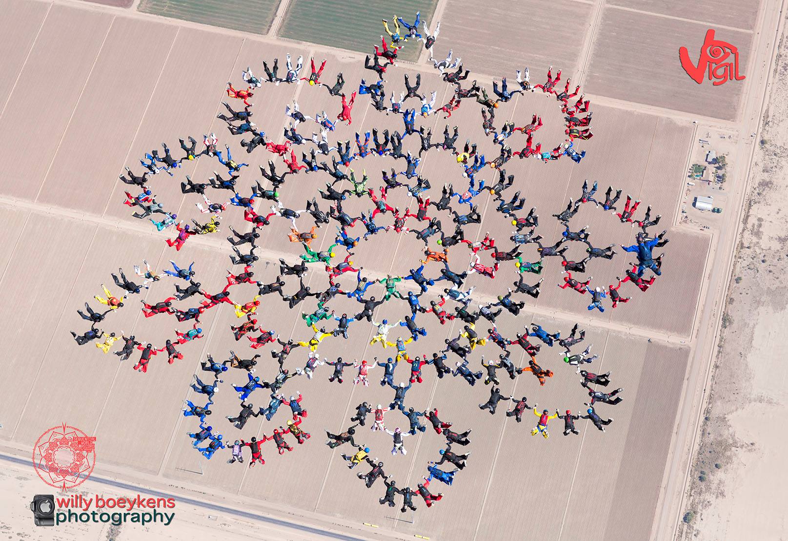 Second point, 217-way World Record
