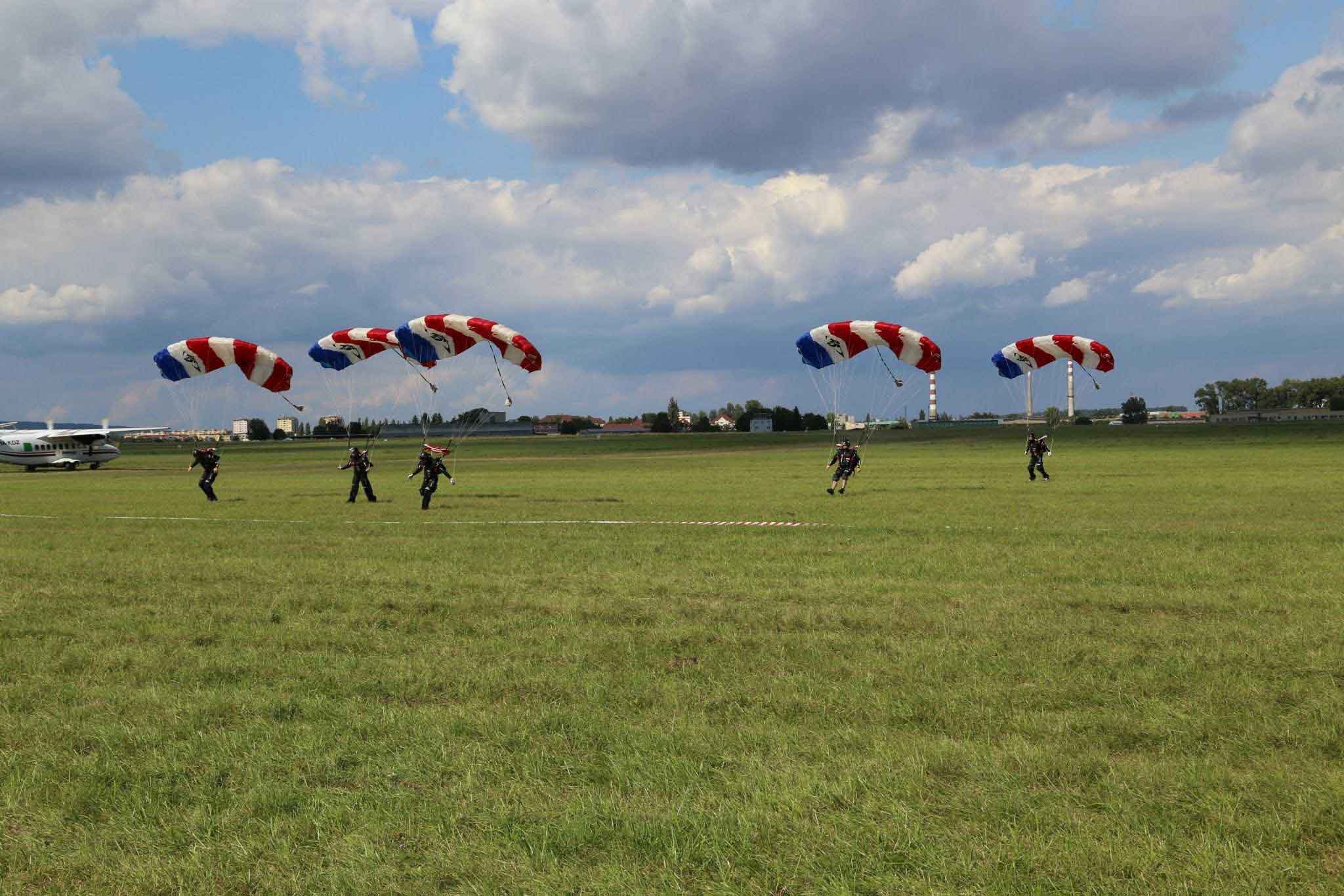 Airspeed landing