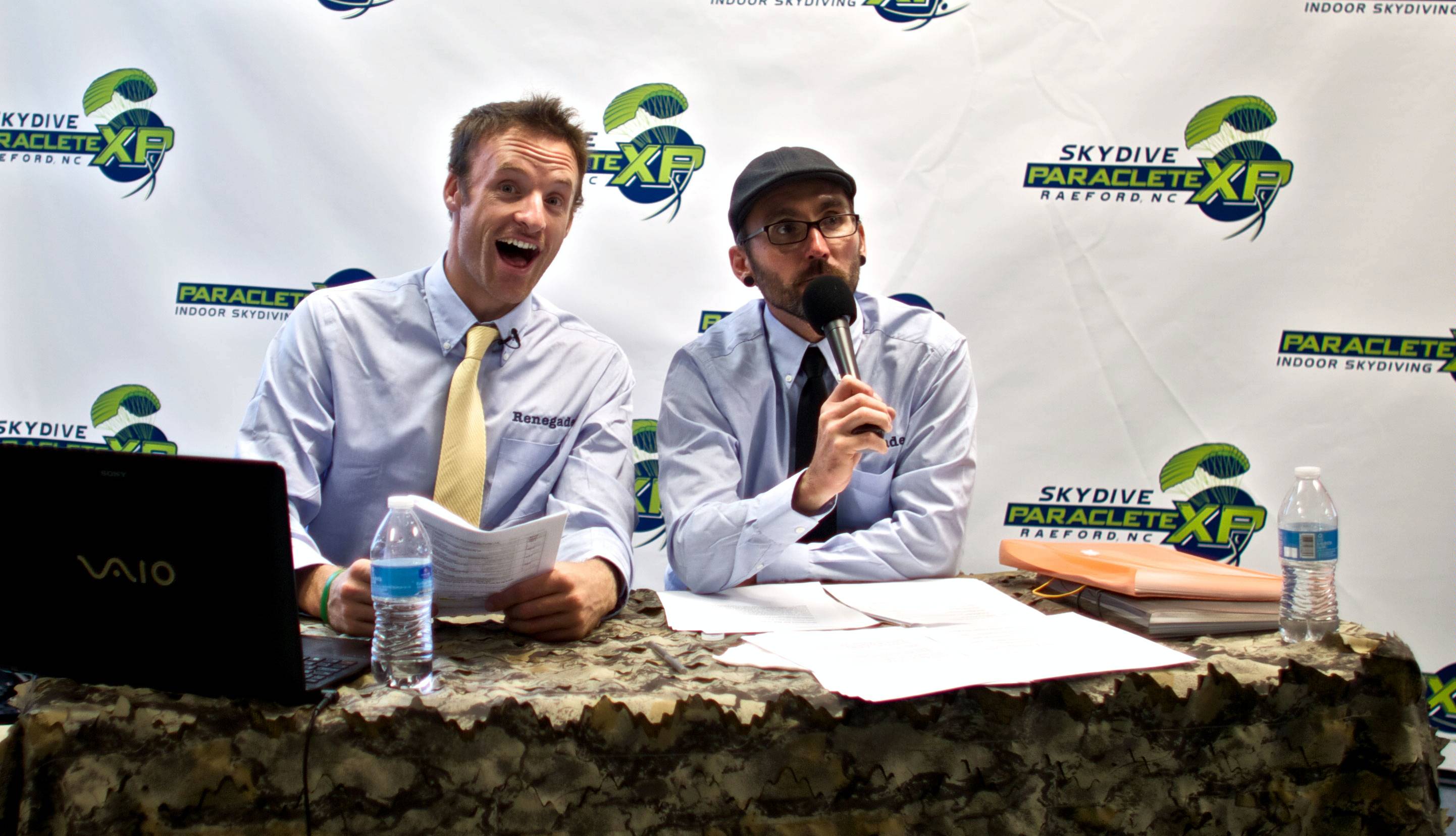 Commentators Mikey & Andy