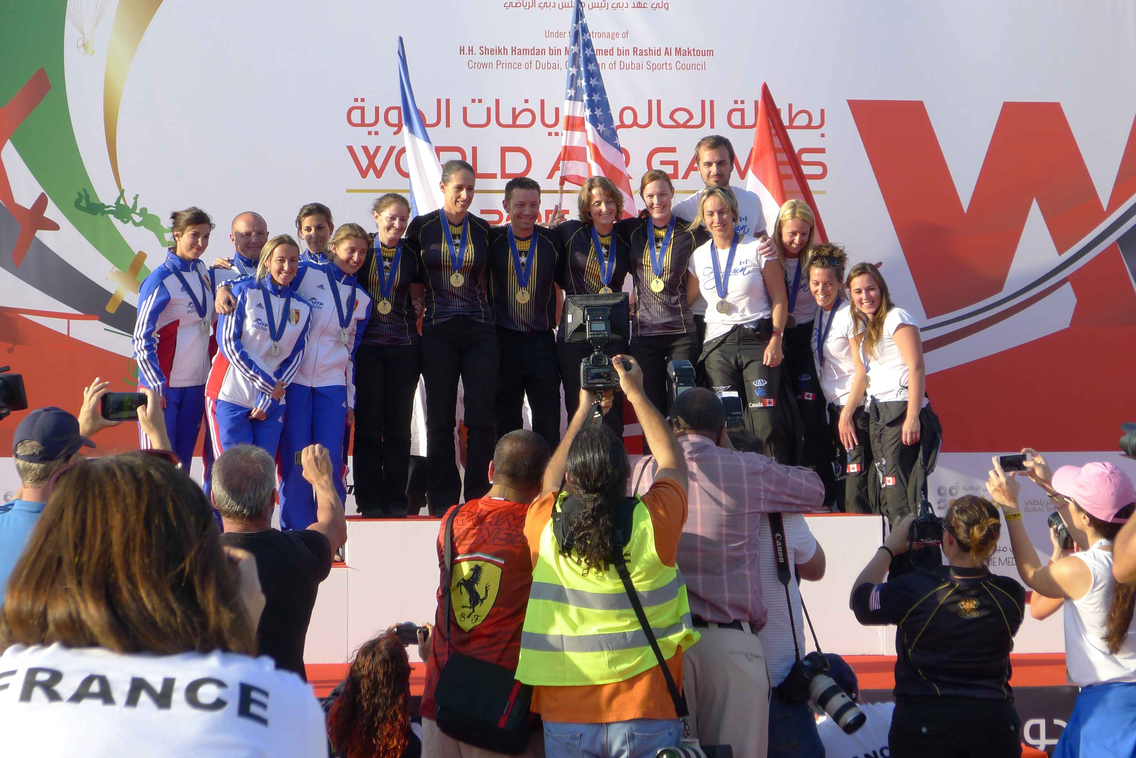 Golden Knights win female 4-way