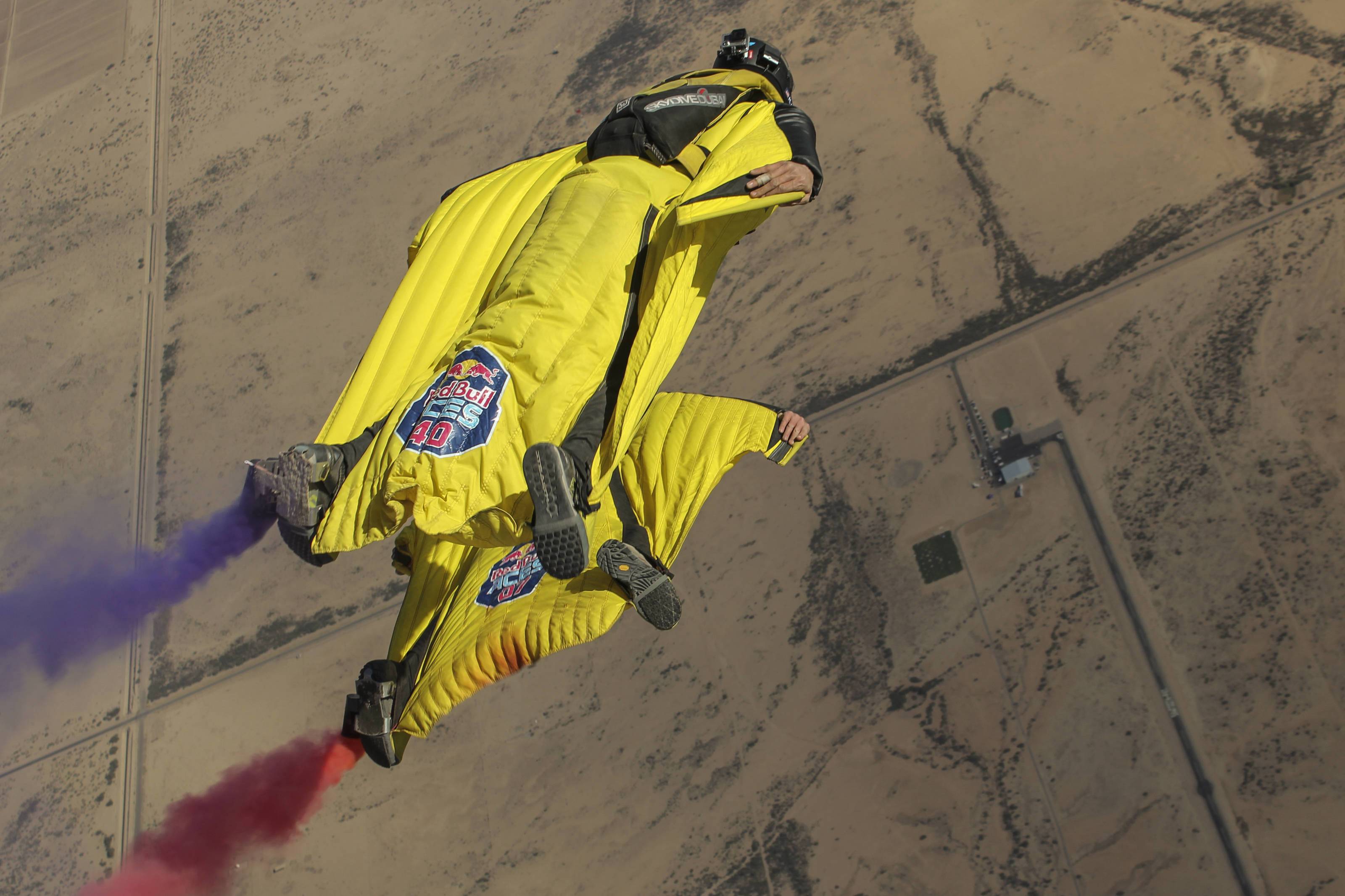 Micah Couch and Rex Pemberton battling it out just after exiting the helicopter at ACES