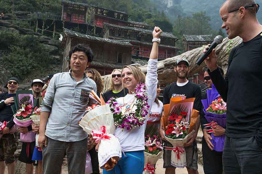 Ellen, fastest woman, WWL 2014