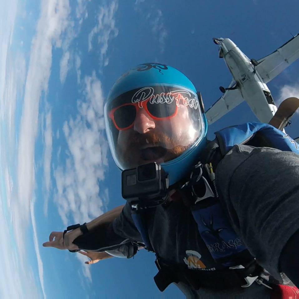 Brian loves jumping!