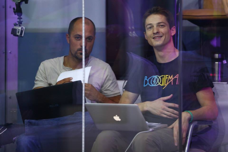 Thomas Vitureau and David Petracco, Dynamr system developers