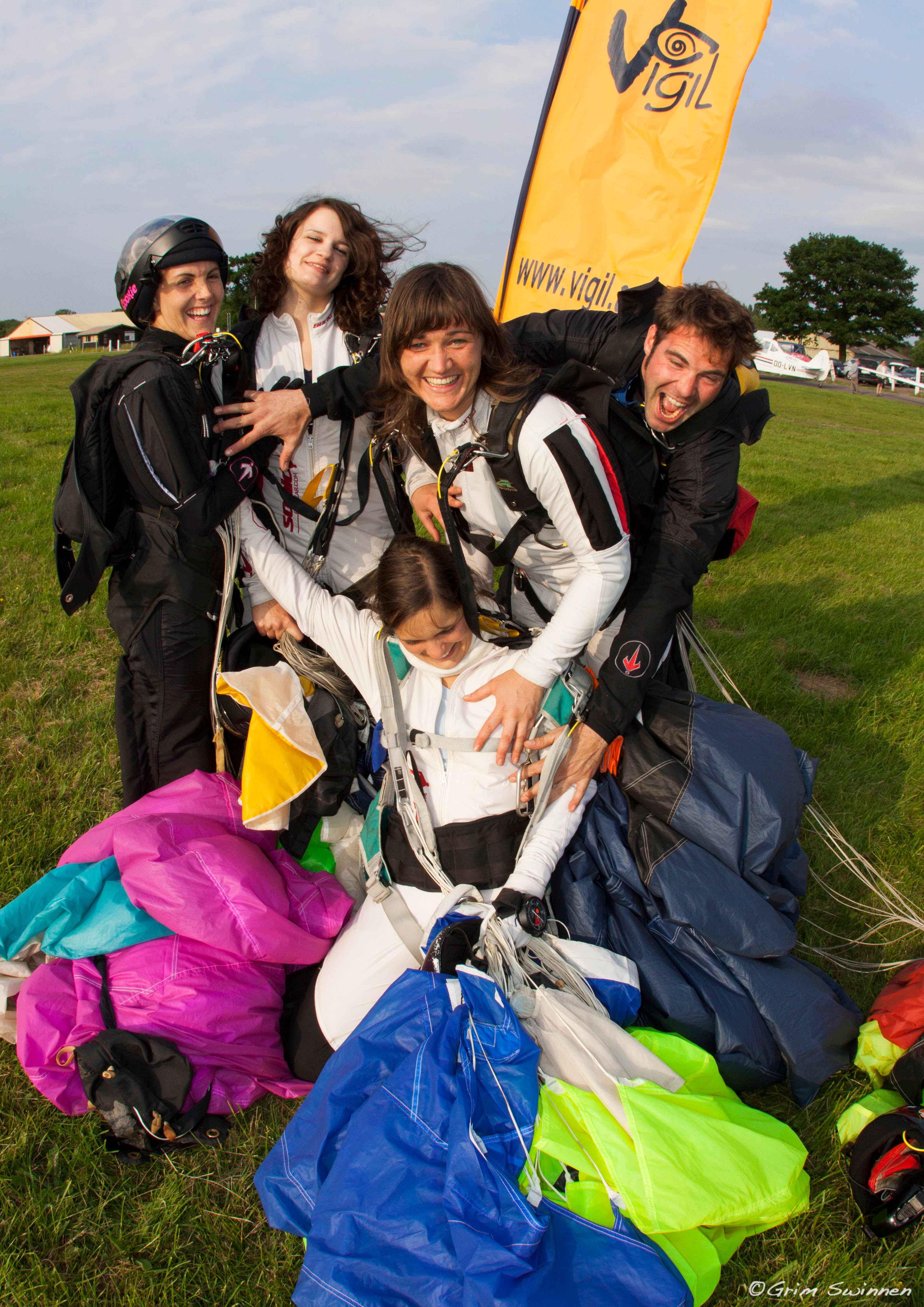 Les Stunts, Belgian ladies 4-way team