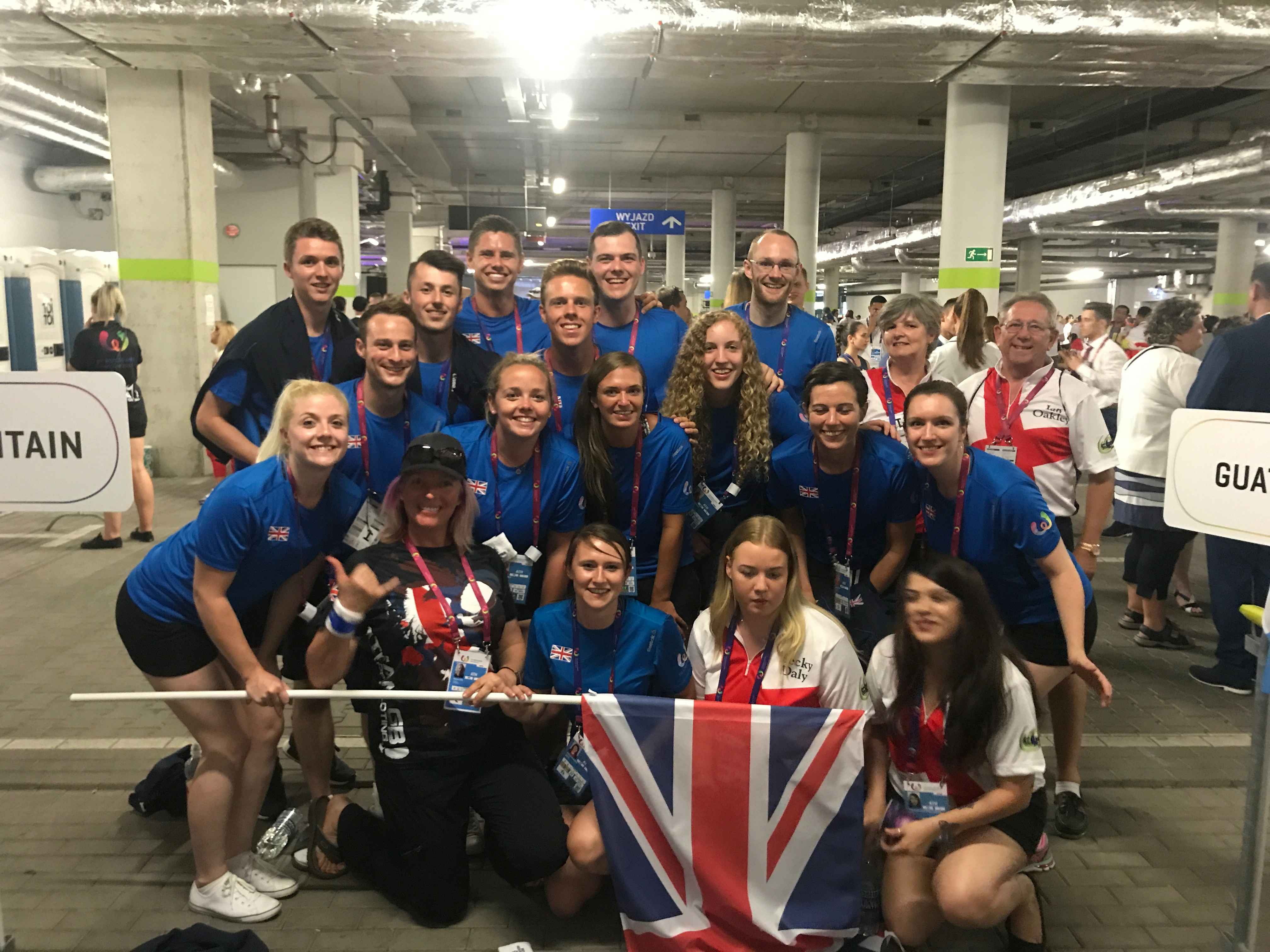 Team GB at the World Games, representing many different sports
