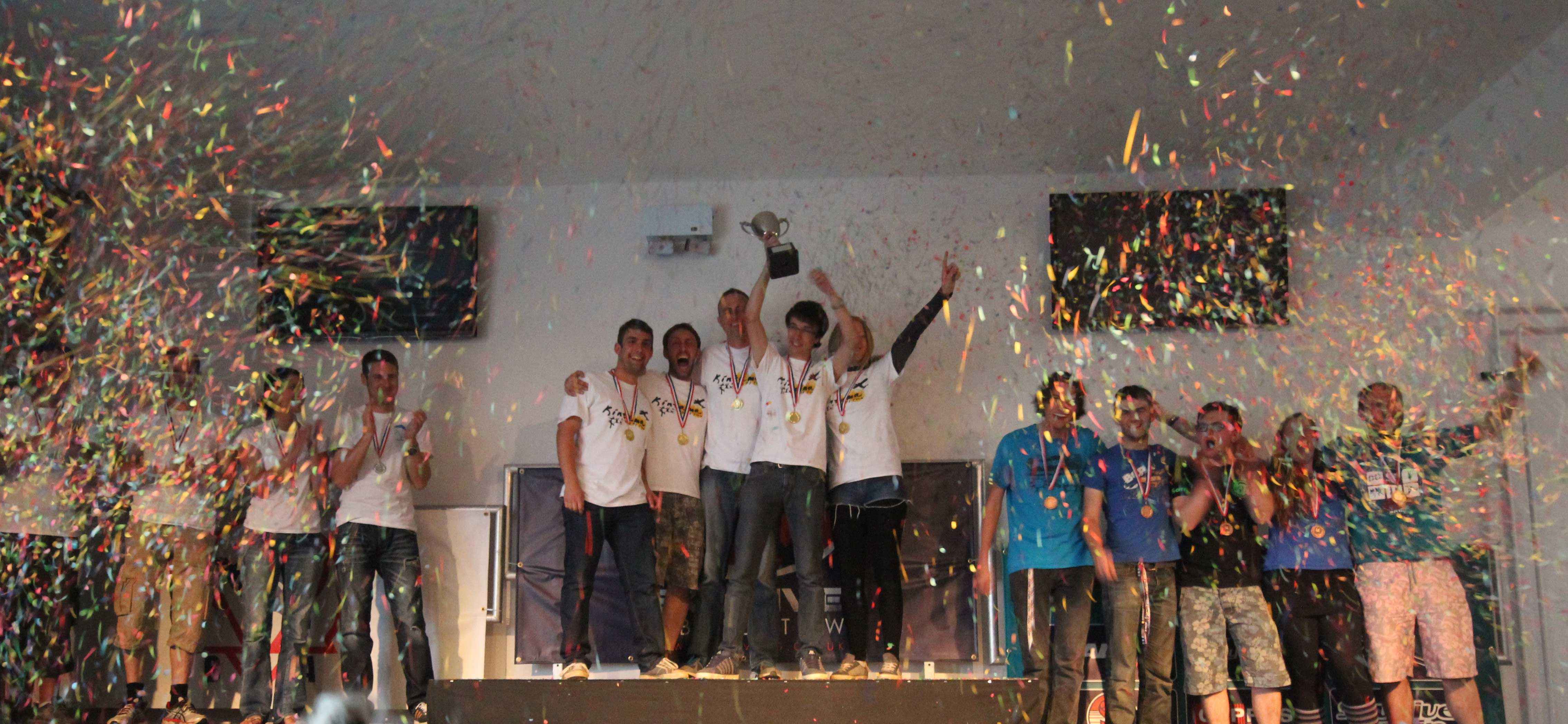 A podium